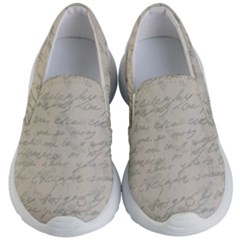 Handwritten Letter 2 Kid s Lightweight Slip Ons by vintage2030