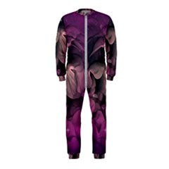 Wonderful Flower In Ultra Violet Colors Onepiece Jumpsuit (kids) by FantasyWorld7