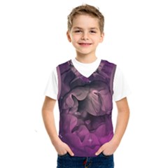 Wonderful Flower In Ultra Violet Colors Kids  Sportswear by FantasyWorld7