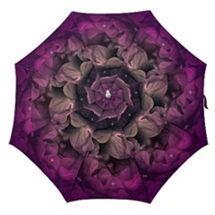 Wonderful Flower In Ultra Violet Colors Straight Umbrellas by FantasyWorld7