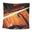 Cello Performs Classic Music Square Tapestry (Large) View1