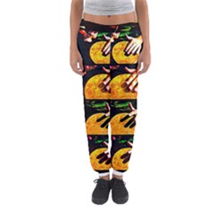 Drum Beat Collage Women s Jogger Sweatpants by FunnyCow