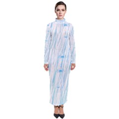 Let It Rain Turtleneck Maxi Dress