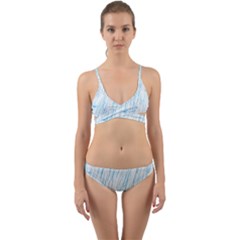 Let It Rain Wrap Around Bikini Set by FunnyCow