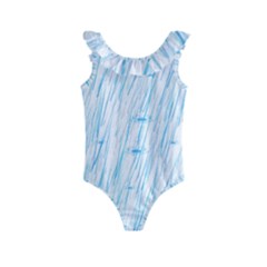 Let It Rain Kids  Frill Swimsuit