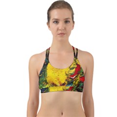 Yellow Chik Back Web Sports Bra by bestdesignintheworld