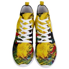 Yellow Chik Men s Lightweight High Top Sneakers