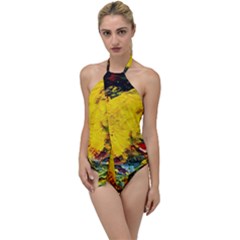 Yellow Chik Go With The Flow One Piece Swimsuit