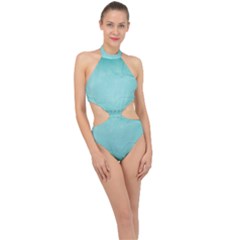 Wall 2507628 960 720 Halter Side Cut Swimsuit