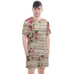 On Wood 2226067 1920 Men s Mesh Tee And Shorts Set