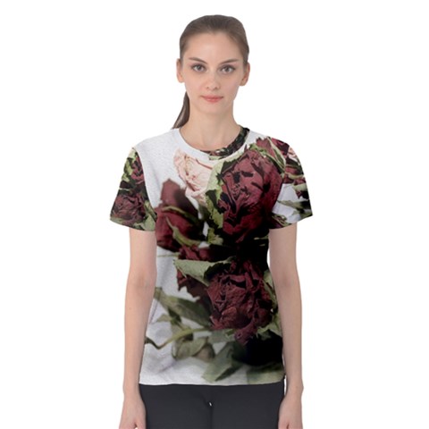 Roses 1802790 960 720 Women s Sport Mesh Tee by vintage2030