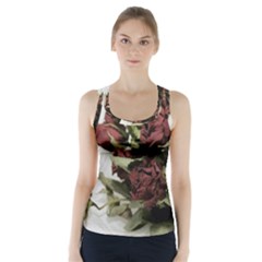 Roses 1802790 960 720 Racer Back Sports Top by vintage2030