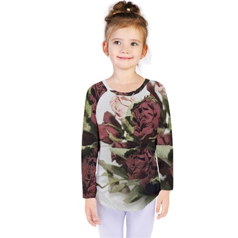 Roses 1802790 960 720 Kids  Long Sleeve Tee by vintage2030