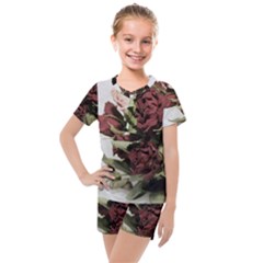 Roses 1802790 960 720 Kids  Mesh Tee And Shorts Set