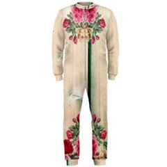 Roses 1944106 960 720 Onepiece Jumpsuit (men)  by vintage2030