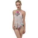 Roses 1944106 960 720 Go with the Flow One Piece Swimsuit View1