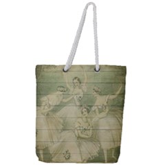 Ballet 2523406 1920 Full Print Rope Handle Tote (large) by vintage2030