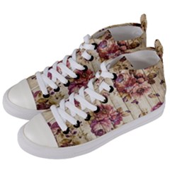 On Wood 1897174 1920 Women s Mid-top Canvas Sneakers by vintage2030