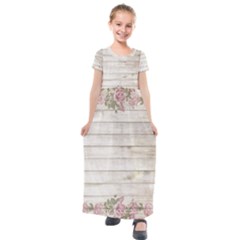 On Wood 2188537 1920 Kids  Short Sleeve Maxi Dress