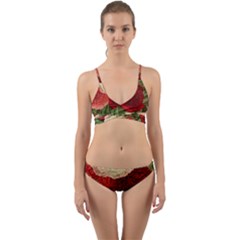 Flowers 1776429 1920 Wrap Around Bikini Set