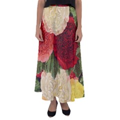 Flowers 1776429 1920 Flared Maxi Skirt