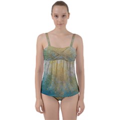 Abstract 1850416 960 720 Twist Front Tankini Set