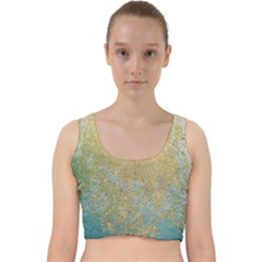 Abstract 1850416 960 720 Velvet Racer Back Crop Top by vintage2030