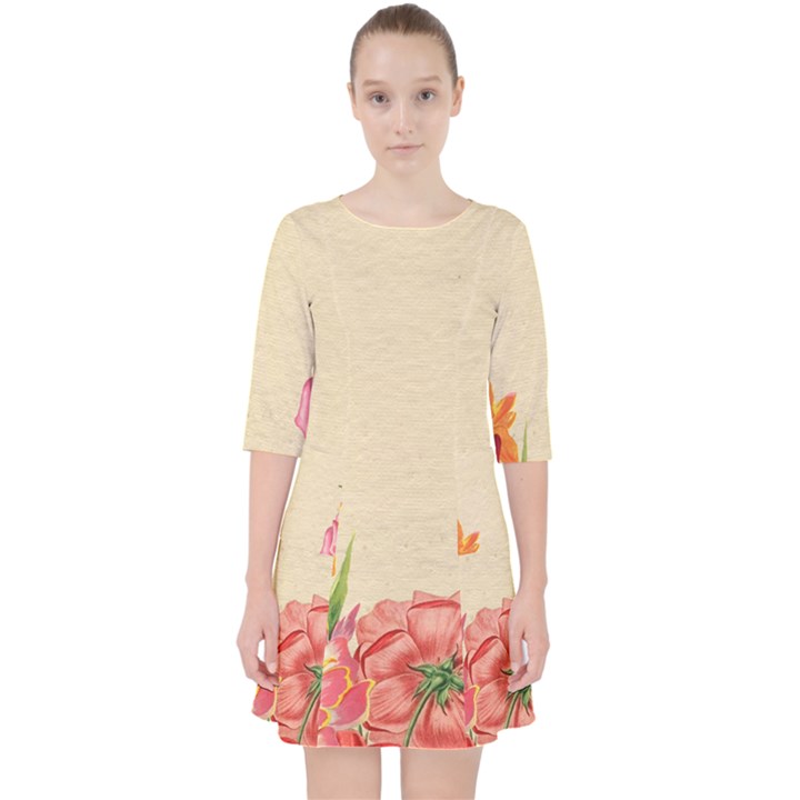 Flower 1646035 1920 Pocket Dress