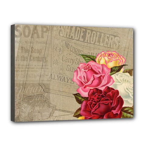 Flower 1646069 1920 Canvas 16  X 12  (stretched) by vintage2030