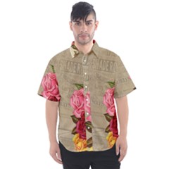 Flower 1646069 1920 Men s Short Sleeve Shirt