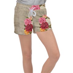 Flower 1646069 1920 Women s Velour Lounge Shorts