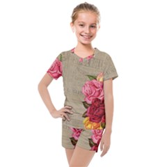 Flower 1646069 1920 Kids  Mesh Tee And Shorts Set