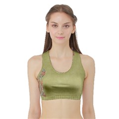 Background 1619142 1920 Sports Bra With Border by vintage2030