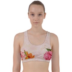 Flower 1646045 1920 Back Weave Sports Bra by vintage2030