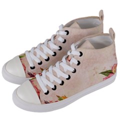 Flower 1646045 1920 Women s Mid-top Canvas Sneakers by vintage2030