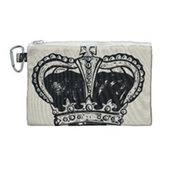 Crown 1515871 1280 Canvas Cosmetic Bag (large)