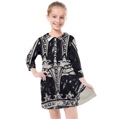 Crown 1515871 1280 Kids  Quarter Sleeve Shirt Dress by vintage2030