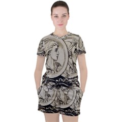 Young 1515867 1280 Women s Tee And Shorts Set