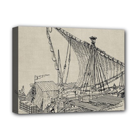 Ship 1515860 1280 Deluxe Canvas 16  X 12  (stretched)  by vintage2030