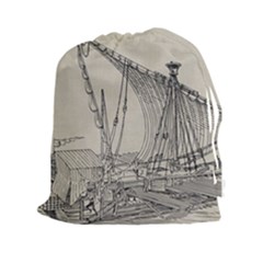 Ship 1515860 1280 Drawstring Pouch (xxl) by vintage2030