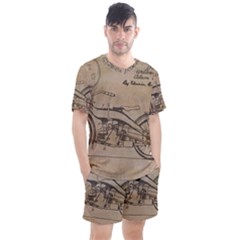 Motorcycle 1515873 1280 Men s Mesh Tee And Shorts Set