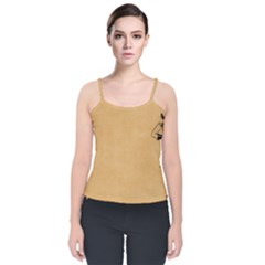 Flapper 1515869 1280 Velvet Spaghetti Strap Top