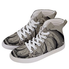 Ship 1515875 1280 Men s Hi-top Skate Sneakers by vintage2030