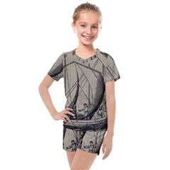 Ship 1515875 1280 Kids  Mesh Tee And Shorts Set