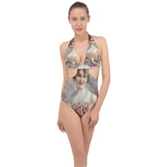 Vintage 1501577 1280 Halter Front Plunge Swimsuit