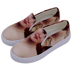 Vintage 1501576 1280 Kids  Canvas Slip Ons by vintage2030