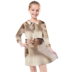 Vintage 1501573 1280 Kids  Quarter Sleeve Shirt Dress