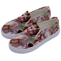 Vintage 1501556 1920 Kids  Canvas Slip Ons by vintage2030