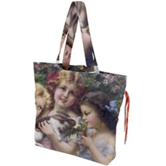 Vintage 1501558 1280 Drawstring Tote Bag