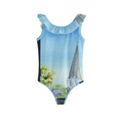 Town 1660455 1920 Kids  Frill Swimsuit